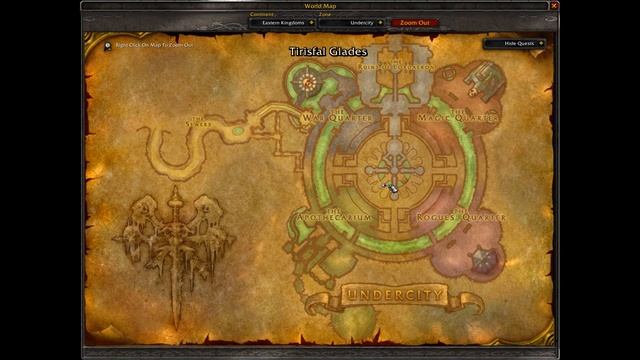 Undercity Flight Master Location, WoW Classic смотреть онлайн