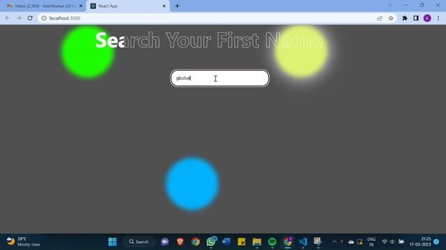 Search bar implemented in react js смотреть онлайн