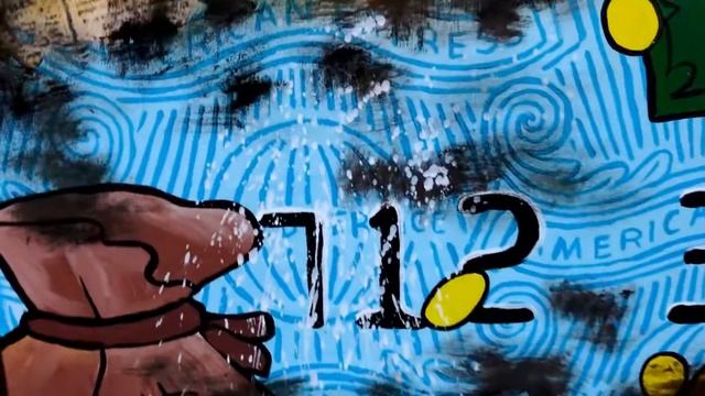 Handmade Acrylic Artwork | Street Art | Pop Art Style | Contemporary Interior Decor | Alec Monopoly смотреть онлайн