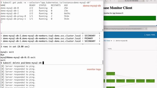 Tanzu SQL MySQL: HA Failover Demo смотреть онлайн