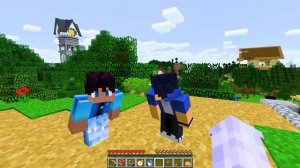 Stopping TIME To Help My FRIENDS In Minecraft!