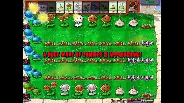 Plants vs. Zombies (Unused Minigames) - Sunny Day смотреть онлайн
