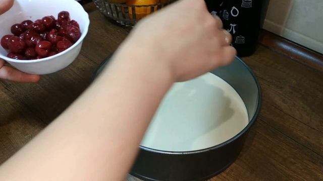 Нежная ТВОРОЖНАЯ ЗАПЕКАНКА с Вишней БЕЗ МУКИ!!!! смотреть онлайн