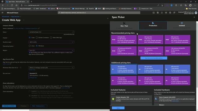 Azure Portal: Create your own Web App in 10 Minutes смотреть онлайн