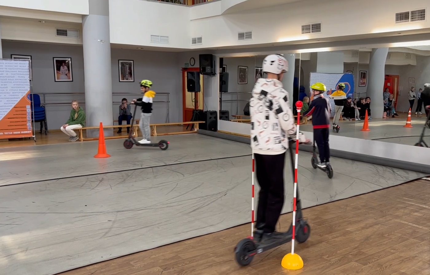 Программа ПДД по управлению электросамокатами. Акция 