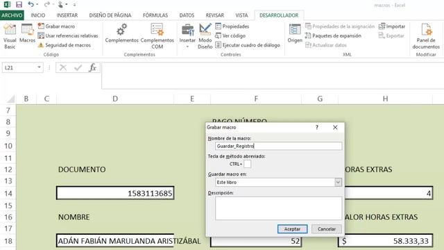 Excel Trucos y Actividades Macro Guardar Registro смотреть онлайн