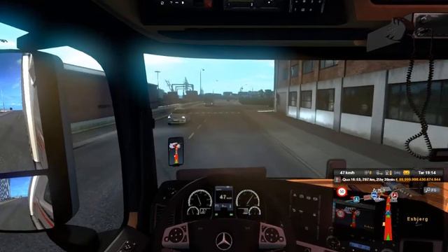ETS 2. V 1.39. Mercedes Benz Antos Classic Space M Cab170. смотреть онлайн
