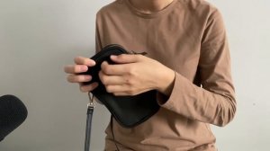 АСМР сумки • Мои осенние коллекция сумок • ASMR звуки кожи, таппинг • ASMR my bags ???