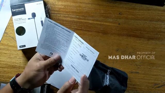Saramonic Lavalier Microphone SR-XMS2 dan Saramonic TRS to USB C SR-C2003 Unboxing смотреть онлайн