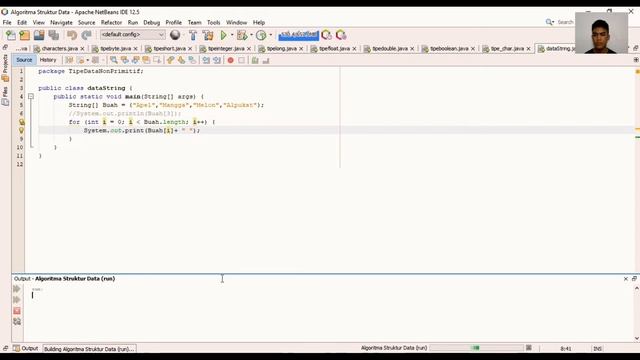 TWO -- Membuat dan Menampilkan Elemen Array Bertipe String смотреть онлайн