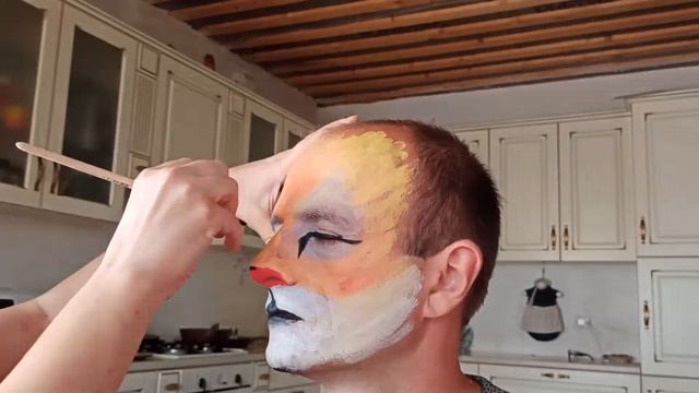 аквагрим. Делаем аквагрим тигра из винни-пух дисней смотреть онлайн