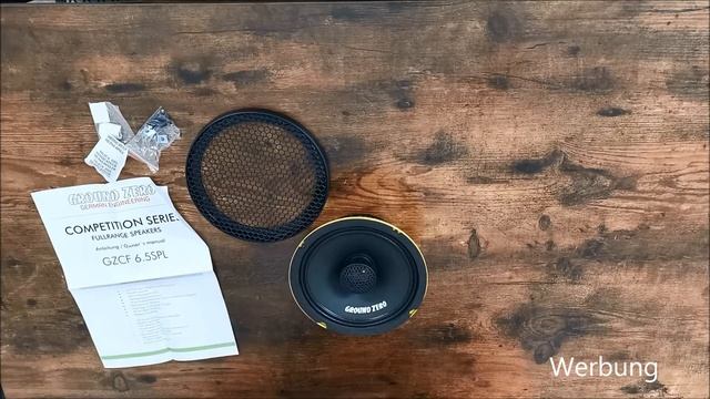 Ground Zero GZCF 6.5SPL 165mm Lautsprecher Test Speaker 6.5 Inch Koaxial Lautsprecher Auto Test