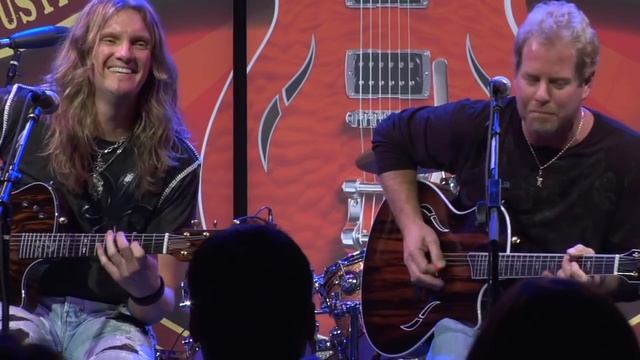 Brad Gillis and Joel Hoekstra of Night Ranger "LA No Name" - NAMM 2010 with Taylor Guitars смотреть онлайн