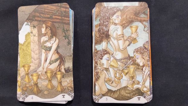 Erotic Fantasy Tarot - 4k flip thru смотреть онлайн