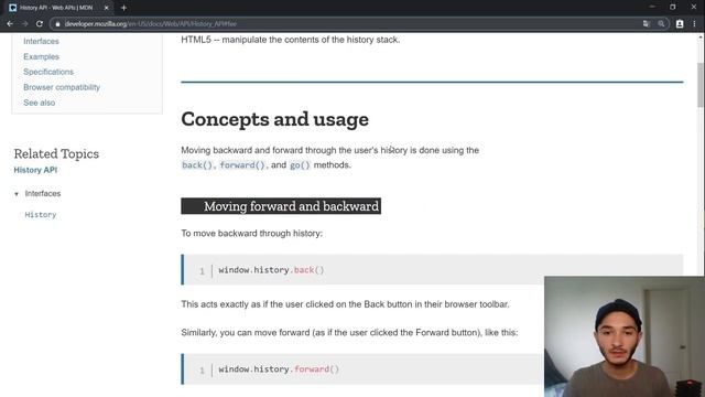 Comment naviguer dans l'historique ? History API смотреть онлайн