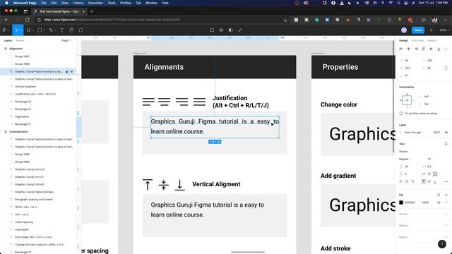Figma text tool explained | Figma tutorial in Hindi part 15 смотреть онлайн