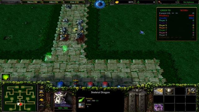 Warcraft 3 Frozen Throne #69 : Green TD Retro 2022a #zstudio смотреть онлайн