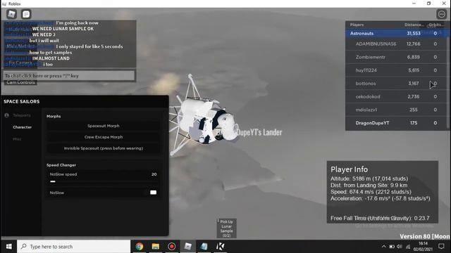 NEW! OP GUI FOR ROBLOX SPACE SAILORS [ PasteBin Script ] смотреть онлайн