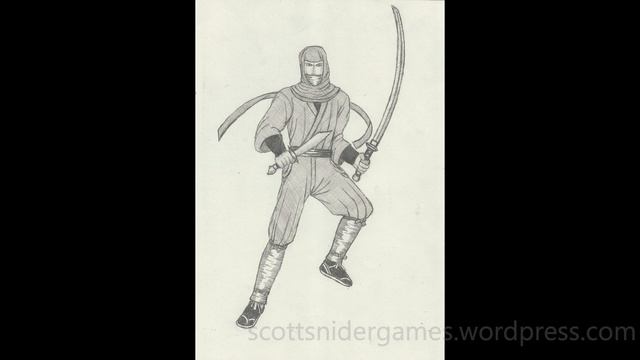 Koga Ninja Pencil Sketch Video #1 (11-27-2022) смотреть онлайн