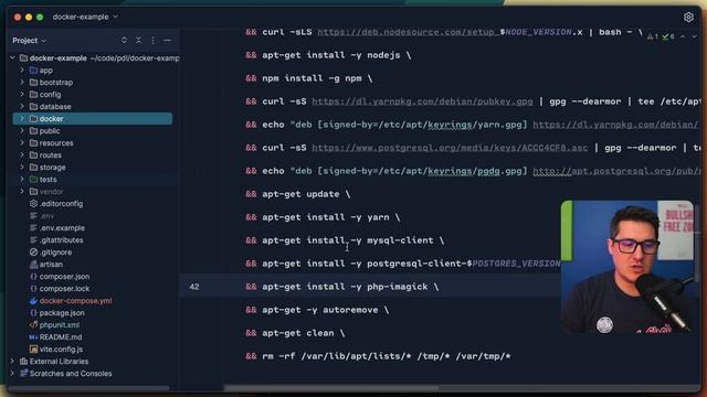 LARAVEL SAIL ? (DOCKER): COMO SUBIR O AMBIENTE DE DESENVOLVIMENTO ?? (passo a passo) смотреть онлайн
