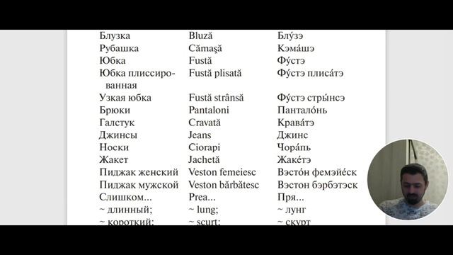 Румынский язык. Урок 27. Универсальный магазин, готовая одежда (мужская, женская)