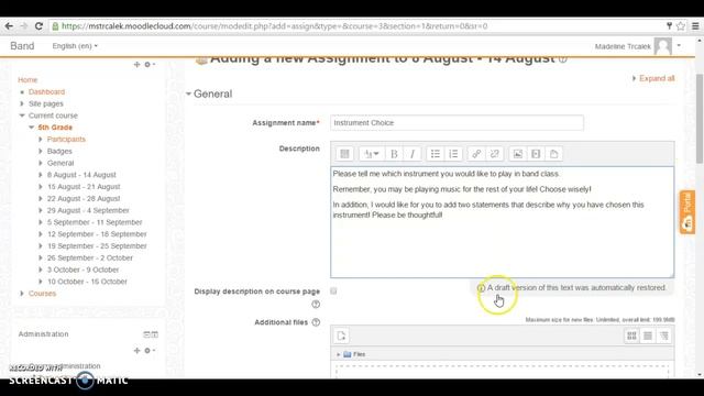 Moodle Basics for Teachers смотреть онлайн