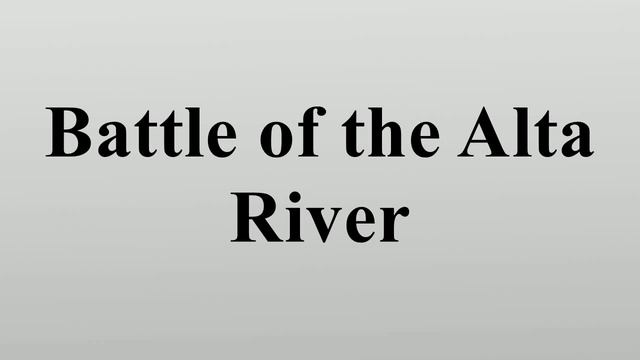 Battle of the Alta River смотреть онлайн