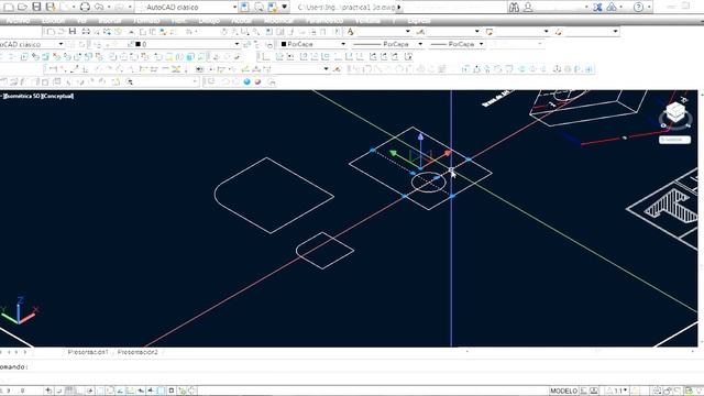 Modelado 3d en autoCAD 2013 HD смотреть онлайн