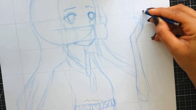 Real-Time Nezuko Sketching - 【スケッチの仕方】 смотреть онлайн