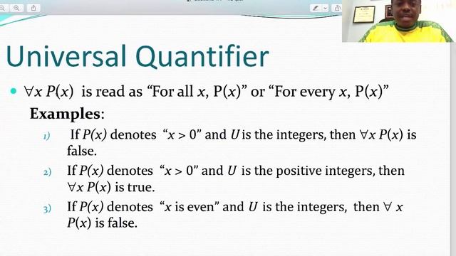 MAT 160 Section 1.4 Predicates and Quantifiers Part 1 смотреть онлайн