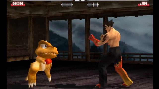 Tekken 3 ( PS1 ) - Gon - Arcade Mode - Arranged Music ( Dec 19, 2017 )