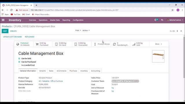Odoo Tips - How to replenish stock from the products смотреть онлайн