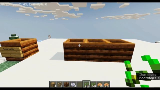 How To Make Composter In Minecraft! смотреть онлайн