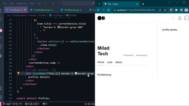 Part - 7, Profile design, Full Stack blog app using React JS + Firebase 2023 смотреть онлайн