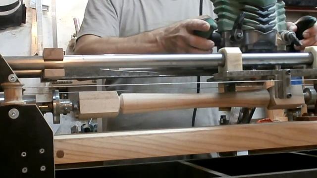 Витые балясины (каннелюр). Часть 5. The milling machine for wood. Part 5. смотреть онлайн