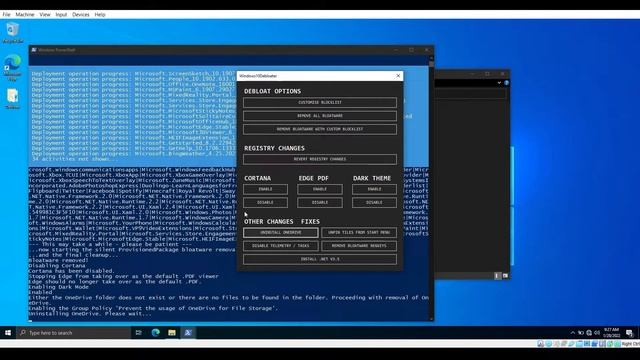 Removing a bloatware on your Windows 10 with this PowerShell script смотреть онлайн