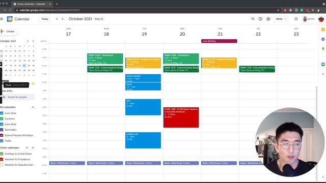 How I Use Google Calendar to Organize My College Life | Ivy League Student смотреть онлайн