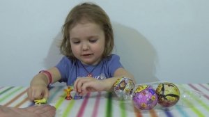 МЛП Свинка Пеппа Маша и Медведь Чупа Чупс шары с сюрприз открываем игрушки surpr