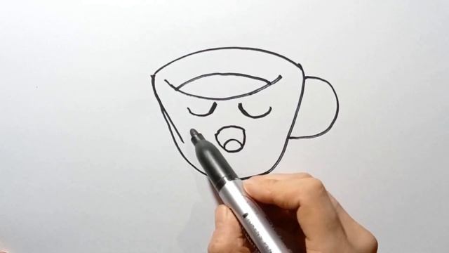Draw Cup for kids / Рисовать чашка для детей / How to draw a смотреть онлайн