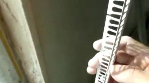 установка пластиковых уголков на гипсокартон