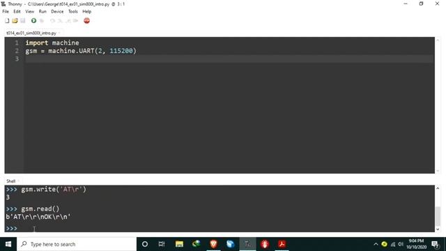 014 - ESP32 MicroPython: SIM800L GSM Module in MicroPython смотреть онлайн