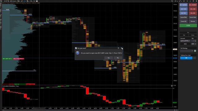 ATAS | Order Flow Trading - How to Trade Directly from a Chart and Activate One-Click Trading смотреть онлайн
