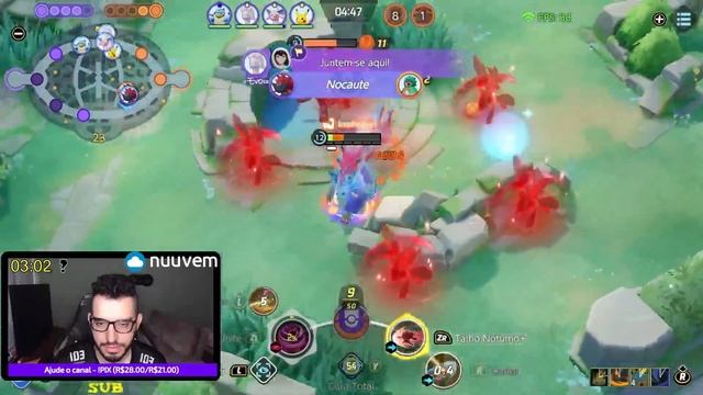 TEM TROLL PRA TODO LADO! Pokemon Unite Zoroark Gameplay смотреть онлайн