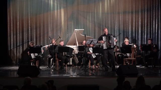 Tango pour Claude. Komskov accordion orchestra смотреть онлайн
