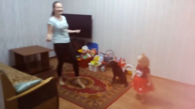 Повтори танец и подними себе настроение)) смотреть онлайн