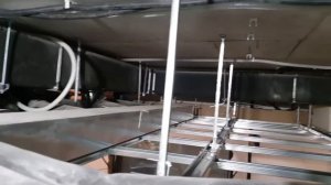 Нониус подвес на двухуровневом потолке из профиля и гкл. Технологии кнауф