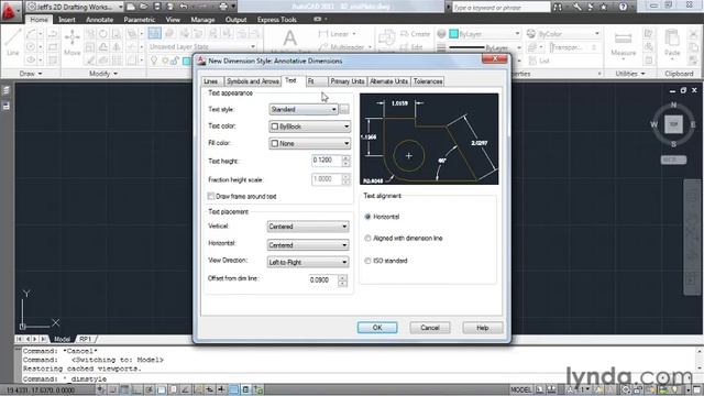 Automatically size dimensions. Autocad 2011 смотреть онлайн