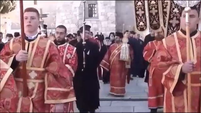 Orthodox Christians Welcome Patriarch Of Jerusalem For Christmas, Bethlehem