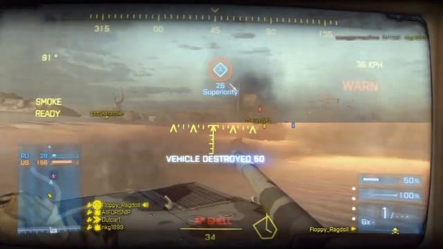 Battlefield 3: Armored Kill - Tank Superiority (All Maps) смотреть онлайн