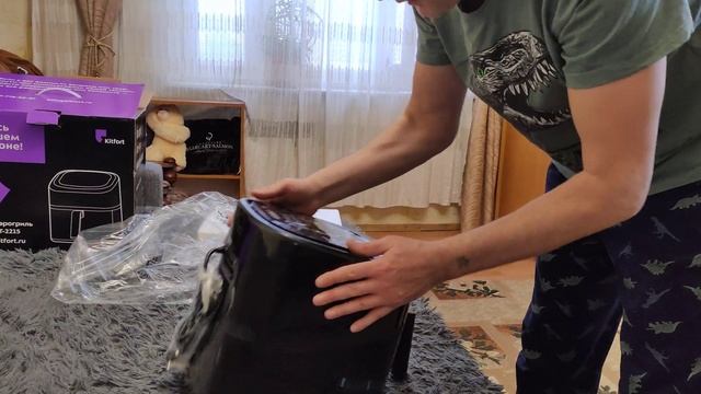 Аэрогриль Kitfort KT-2215 смотреть онлайн